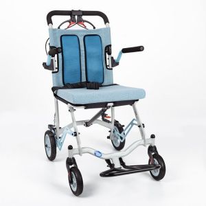 Medikaltec DY01409LJ Mavi Transfer Tekerlekli Sandalye Medikaltec4764 - Görsel 1 (Ön görünüm)