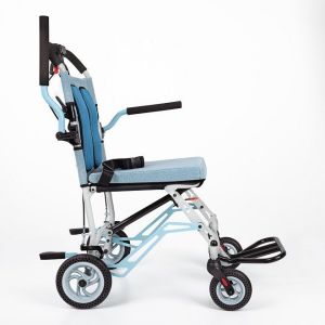 Medikaltec DY01409LJ Mavi Transfer Tekerlekli Sandalye Medikaltec4764 - Görsel 4 (Ön görünüm)