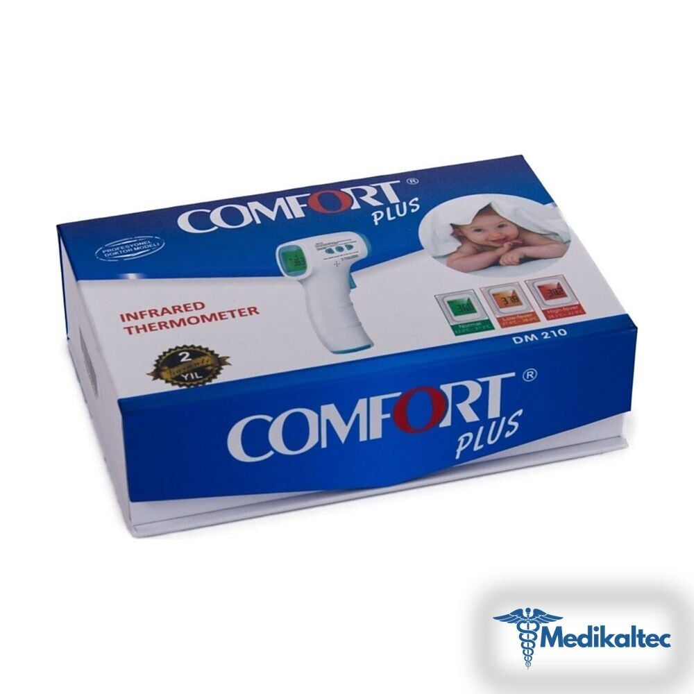 Medikaltec Dm-210 New Temassız Termometre Ateş Ölçer Medikaltec3763 - Görsel 1 (Ön görünüm)