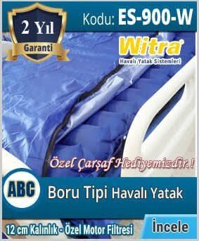 Abc Boru Tipli Yatak A+B+C VENTİLASYONLU - Medikaltec Abc Boru Tipli Yatak Medikaltec7273 - Görsel 1 (Ön görünüm)