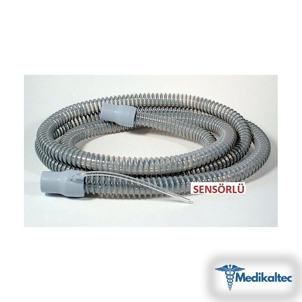 Cpap Bpap Cihaz Hortumu 180 Sensörlü - Medikaltec Cpap Bpap Cihaz Hortumu Sensörlü Medikaltec5957 - Görsel 1 (Ön görünüm)