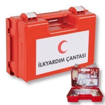 Medikaltec FİRST Pansuman Seti İçi Dolu İşyeri İlk Yardım Ecza Seti(Kopya) Medikaltec4784 - Görsel 1 (Ön görünüm)