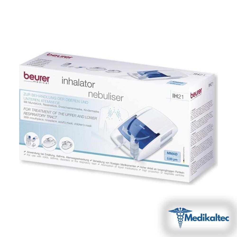 Medikaltec Ih 21 Kompresörlü Nebulizatör Cihaz Medikaltec3781 - Görsel 1 (Ön görünüm)