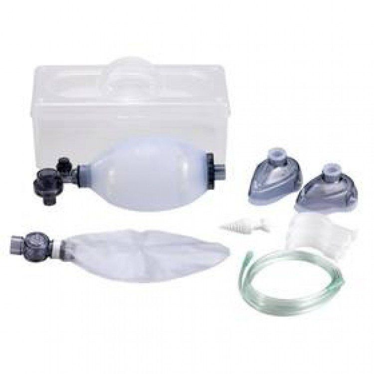Ambu Set Silikon Büyük PM1237 Plusmed - Medikaltec Ambu Set Silikon Büyük
