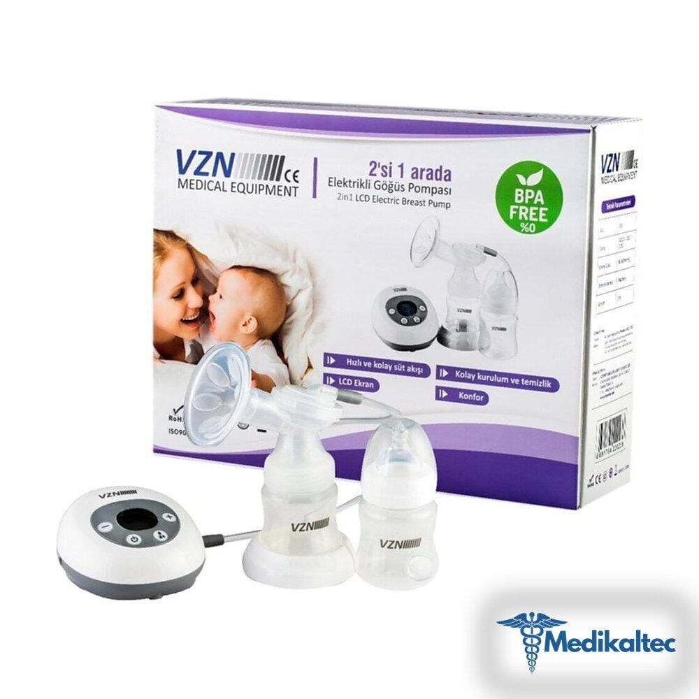 Medikaltec Elektrikli Göğüs Pompası Medikaltec3783 - Görsel 1 (Ön görünüm)
