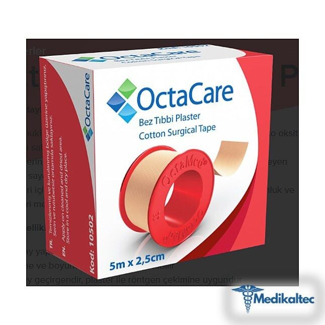 Medikaltec Bez Tıbbi Plaster 5 m x 2,5 cm 1 Adet Medikaltec4792 - Görsel 1 (Ön görünüm)