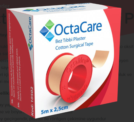 Medikaltec Bez Tıbbi Plaster 5 m x 2,5 cm 1 Adet Medikaltec4792 - Görsel 1 (Ön görünüm)