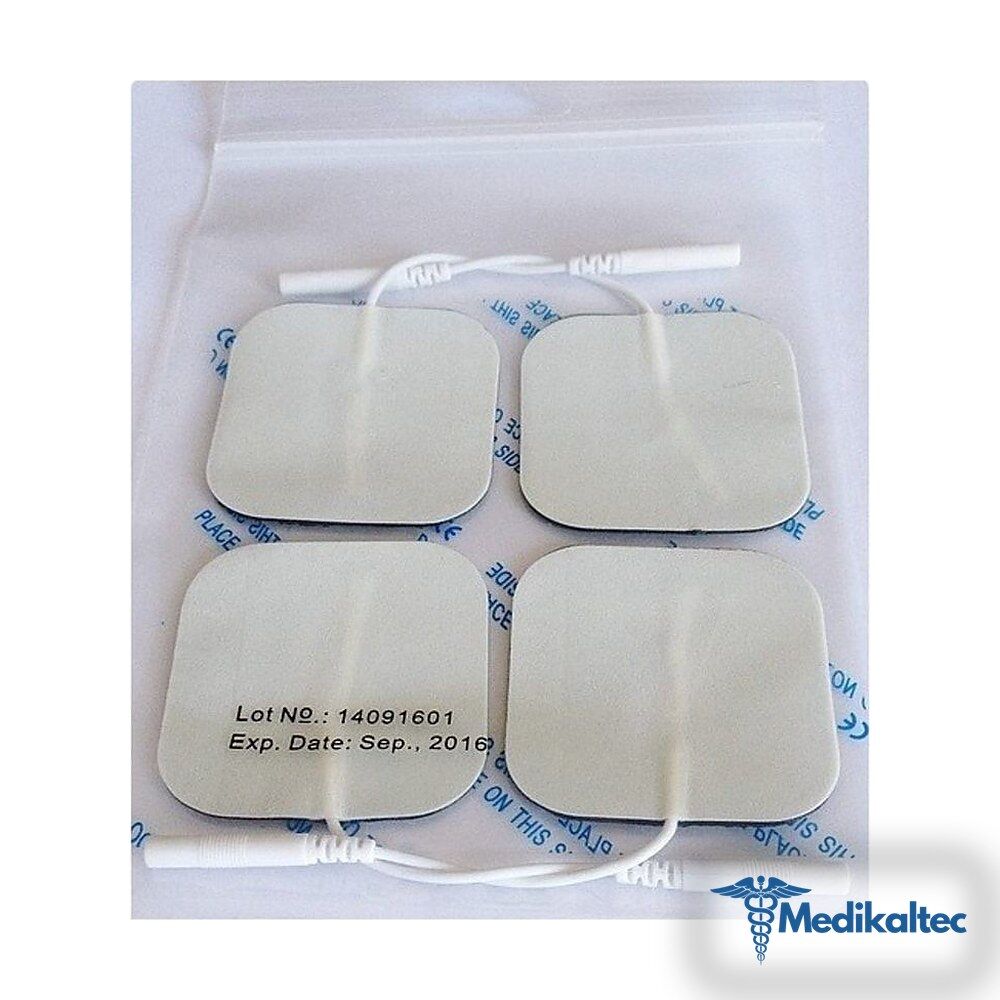 Medikaltec 5x5 cm Kablolu Tens Elektrod Pedi Medikaltec2786 - Görsel 1 (Ön görünüm)