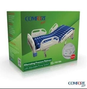 Medikaltec Hava Ventilasyonlu Boru Tipi Havalı Hasta Yatak Yara Önleyici Medikaltec1777 - Görsel 1 (Ön görünüm)