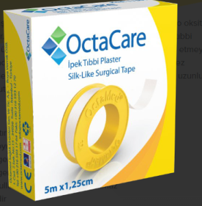 Medikaltec İpek Tıbbi Plaster 5 m x 1,25 cm 1 Adet Medikaltec4796 - Görsel 1 (Ön görünüm)