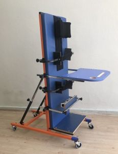 Medikaltec Açı  Ayarlı Ayakta Durma Masası Yataklı Derece Ayarlı