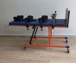 Medikaltec Açı Ayarlı Ayakta Durma Masası Yataklı Derece Ayarlı Medikaltec777 - Görsel 3 (Ön görünüm)