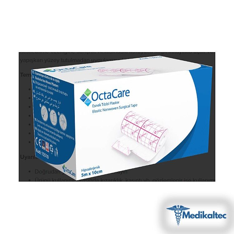Medikaltec Esnek Tıbbi Plaster (Fix) 5 m x 10 cm 1 Adet Medikaltec4802 - Görsel 1 (Ön görünüm)