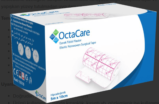 Medikaltec Esnek Tıbbi Plaster (Fix) 5 m x 10 cm 1 Adet Medikaltec4802 - Görsel 1 (Ön görünüm)