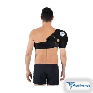 W233 Çift Buz Kompresli Omuzluk Spor akt - Medikaltec Çift Buz Kompresli Omuzluk Medikaltec9462 - Görsel 2 (Ön görünüm)