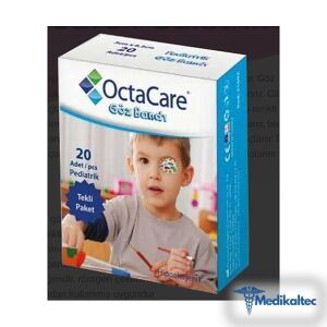 Medikaltec Pediatrik Göz Pedi Erkek 5 cm x 6,2 cm 20 Adet Medikaltec4811 - Görsel 1 (Ön görünüm)
