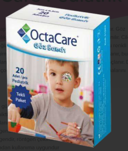 Medikaltec Pediatrik Göz Pedi Erkek 5 cm x 6,2 cm 20 Adet Medikaltec4811 - Görsel 1 (Ön görünüm)