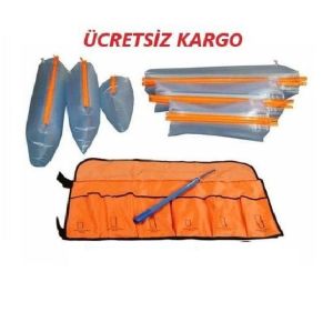 Şişme Atel Seti 6 Parça Özellikleri; Öze - Medikaltec Şişme Atel Seti 6 Parça Medikaltec7308 - Görsel 3 (Ön görünüm)