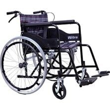 Tekerlekli Sandalye Ekose Kumaş Ve Manue - Tekerlekli Sandalye Ekose Kumaş Ve Manuel Standart Konfor