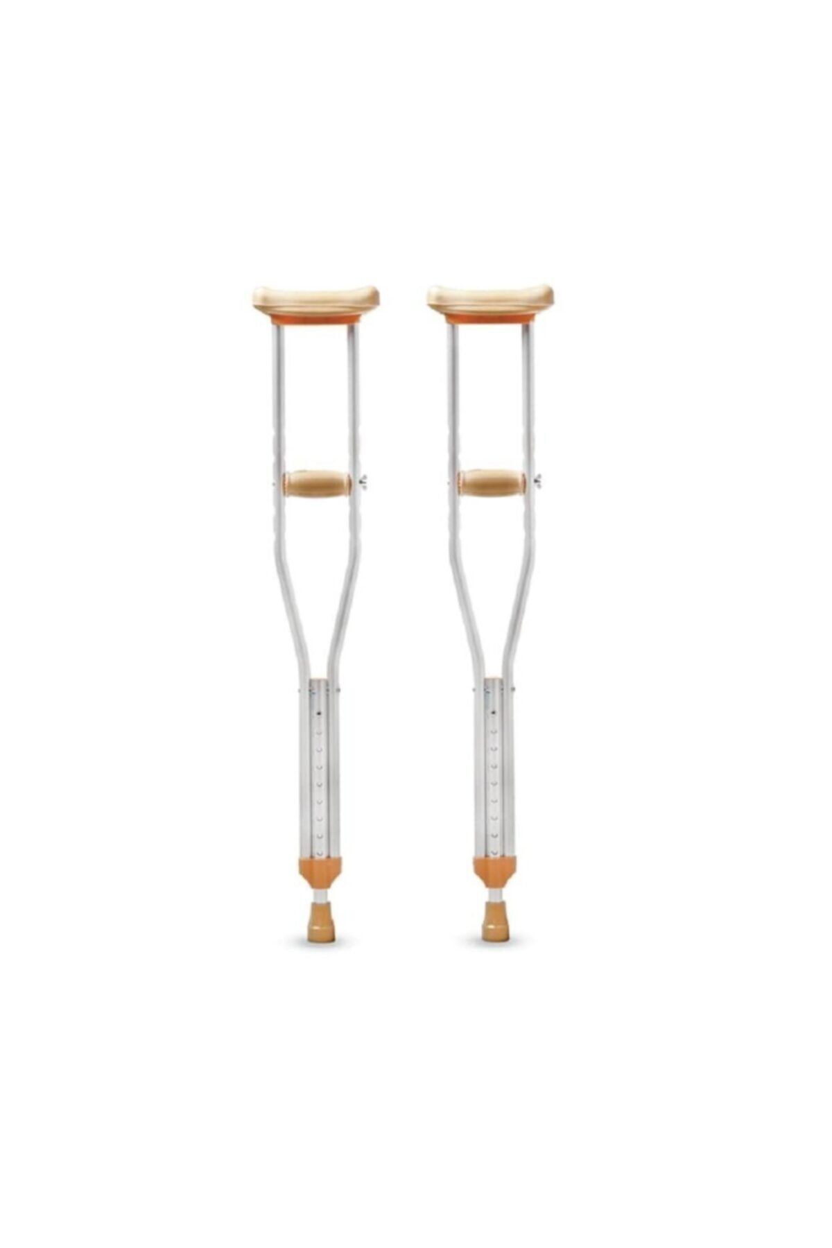 Medikaltec Lüks Krem Koltuk Değneği Pimli (çift) - Beden: M (w 1123-m) Medikaltec2806 - Görsel 1 (Ön görünüm)