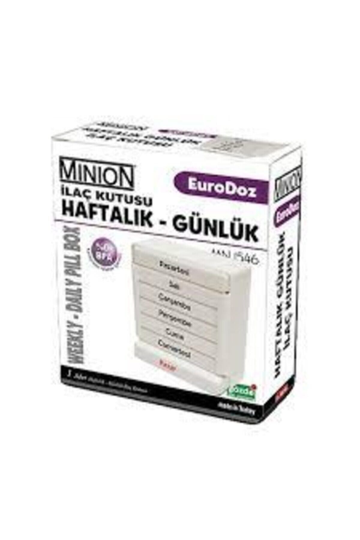 Medikaltec Haftalık Günlük Çekmeceli İlaç Kutusu Medikaltec3806 - Görsel 1 (Ön görünüm)