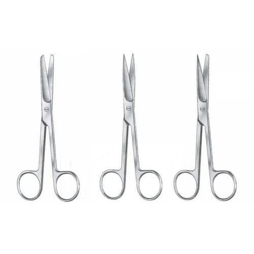 Medikaltec Cerrahi Makas 16,5 cm Sivri / Sivri 1 ADET (Medikaltec794) - Görsel 1 (Ön görünüm)