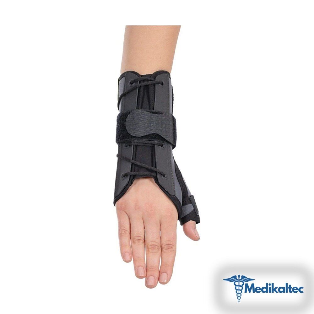 Medikaltec Bağcıklı Başparmak Destekli El Bilek Ateli - Beden: Sağ (w 321-sag) Medikaltec2809 - Görsel 1 (Ön görünüm)