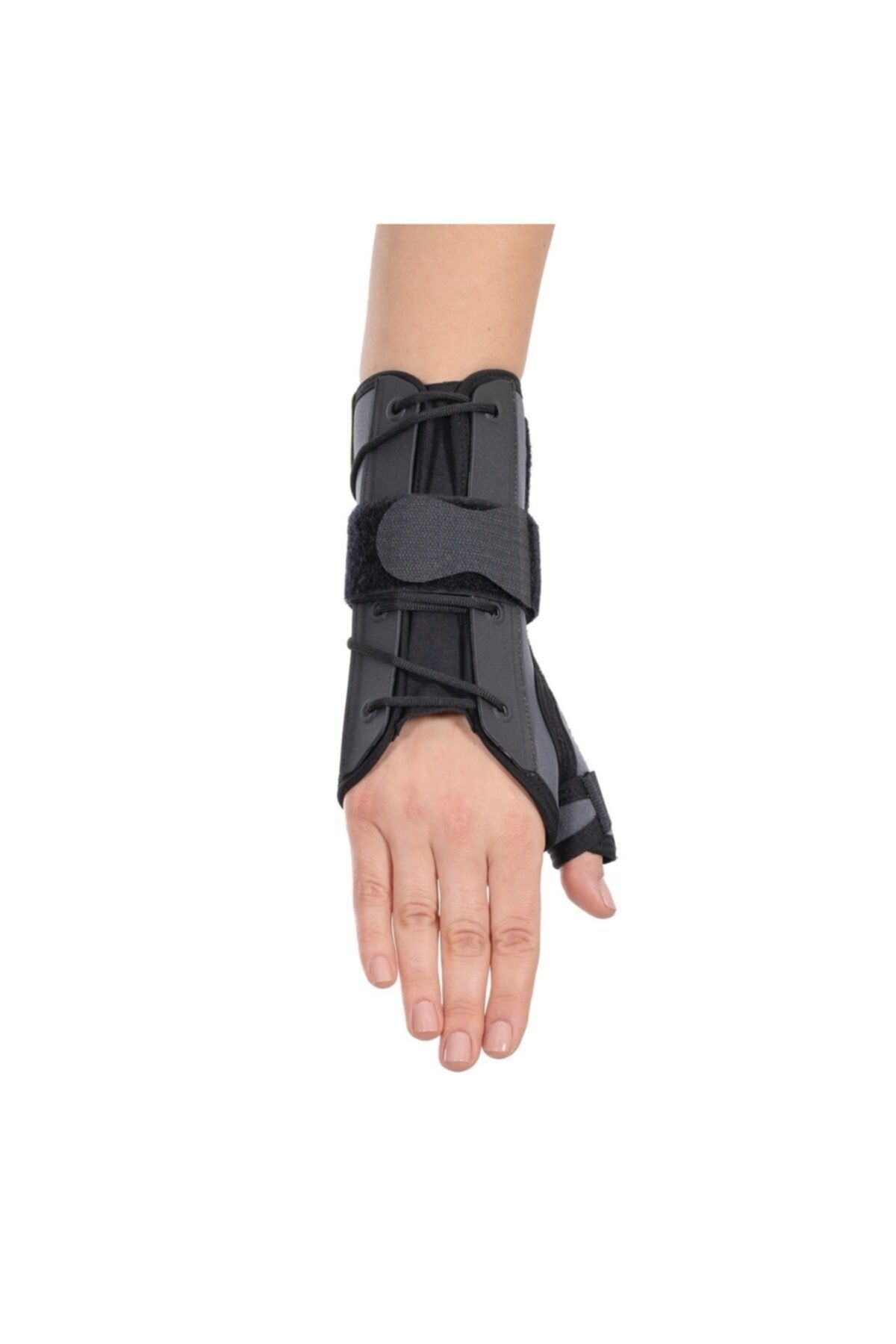 Medikaltec Bağcıklı Başparmak Destekli El Bilek Ateli - Beden: Sağ (w 321-sag) Medikaltec2809 - Görsel 1 (Ön görünüm)