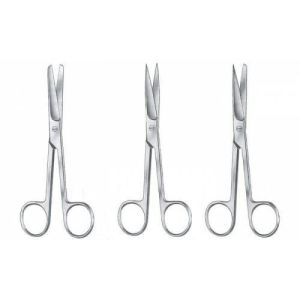 Medikaltec Cerrahi Makas 17,5 cm Sivri / Sivri 1 ADET (Medikaltec797) - Görsel 1 (Ön görünüm)