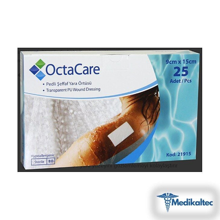 Medikaltec Şeffaf Yara Örtüsü 9 cm x 15 cm 25 Adet Medikaltec4817 - Görsel 1 (Ön görünüm)