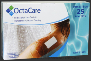 Medikaltec Şeffaf Yara Örtüsü 9 cm x 15 cm 25 Adet Medikaltec4817 - Görsel 1 (Ön görünüm)