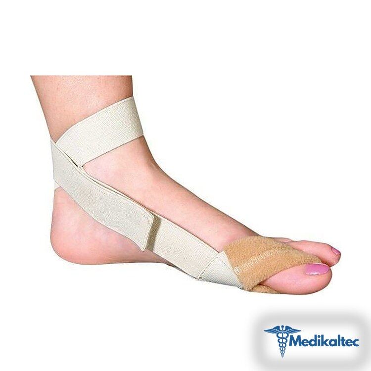 HALLUX VALGUS ELASTİK ATEL Gece ateli, h - Medikaltec Hallux Valgus Elastik ATEL Medikaltec6037 - Görsel 1 (Ön görünüm)