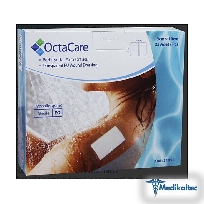 Medikaltec Şeffaf Yara Örtüsü 9 cm x 10 cm 25 Adet Medikaltec4818 - Görsel 1 (Ön görünüm)