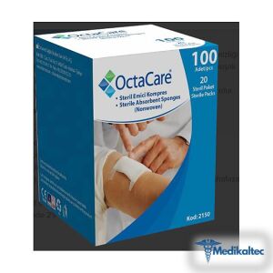 Medikaltec Steril Emici Kompres (Non-Wowen) 7,5cm x 7,5cm 100 Adet Medikaltec4824 - Görsel 1 (Ön görünüm)