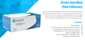 Medikaltec Steril Emici Gaz Bezi 10cm x 10cm 150 Adet Medikaltec4825 - Görsel 1 (Ön görünüm)