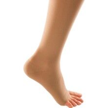 Duomed Ccl1 Dizaltı Burnu Açık Varis Çor - Duomed Ccl1 Dizaltı Burnu Açık Varis Çorabı