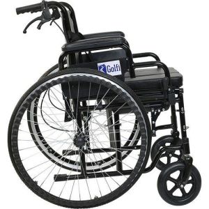 Lazımlıklı Katlanır Tekerlekli SandalyeÜ - Medikaltec Lazımlıklı Katlanır Tekerlekli Sandalye Medikaltec7328 - Görsel 3 (Ön…