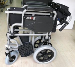 Medikaltec 327 Mini Özellikli Transfer Tekerlekli Sandalyesi Medikaltec1820 - Görsel 4 (Ön görünüm)