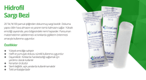 Medikaltec Hidrofil Sargı Bezi 10 cm x 1,5 m 50 Adet Medikaltec4832 - Görsel 1 (Ön görünüm)