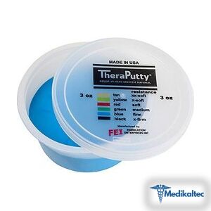 CanDo Theraputty Egzersiz Hamuru 56 Gr. - Medikaltec CanDo Theraputty Egzersiz Hamuru Gr. Bej XX-Soft - Görsel 4