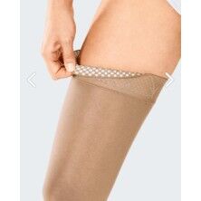 Plus Ccl3 Dizüstü-Silikon Bantlı Burnu A - Plus Ccl3 Dizüstü-Silikon Bantlı Burnu Açık Ten Varis Çorabı