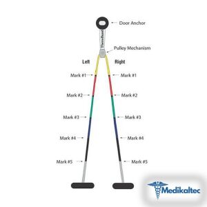 Thera-Band Shoulder Pulley Hastanız için - Medikaltec Shoulder Pulley Medikaltec9491 - Görsel 4 (Ön görünüm)