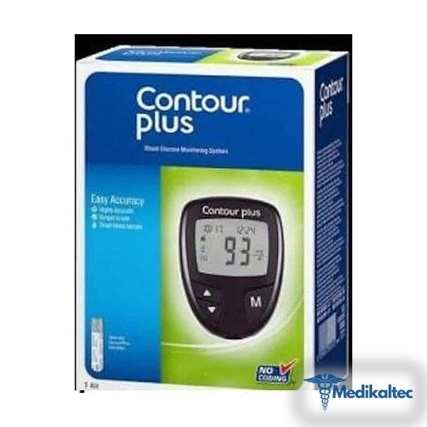 Kan Şekeri Glukoz Ölçüm Cihazı Contour P - Medikaltec Kan Şekeri Glukoz Ölçüm Cihazı Contour - Görsel 1