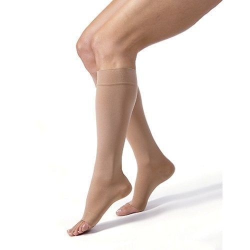 Medikaltec Dizaltı Burnu Açık CCL2 Bej Varis Çorabı NO:6