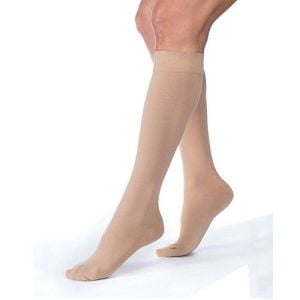 Medikaltec Dizaltı Burnu Kapalı CCL2 Bej Varis Çorabı NO:2