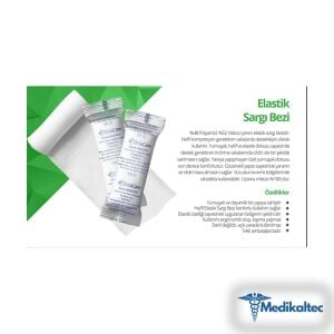 Medikaltec Elastik Sargı Bezi 15 cm x 4 m 25 Adet Medikaltec4848 - Görsel 1 (Ön görünüm)