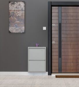 Medikaltec 2’li Metal Ayakkabılık (Gri) | Göz Alıcı Tasarım ve Pratiklik