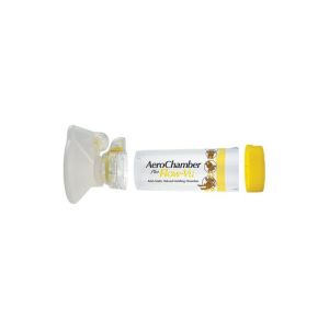 Aerochamber Flow-VU Sarı 1-5 Yaş Arası A - Medikaltec Aerochamber Flow-VU Sarı 1-5 Yaş Arası Ayıcıklı Model Medikaltec7351 …