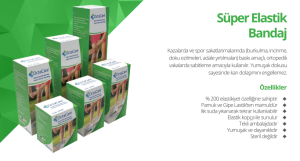 Medikaltec Süper Elastik Bandaj 10 cm x 4,5 m 1 Adet Medikaltec4854 - Görsel 1 (Ön görünüm)