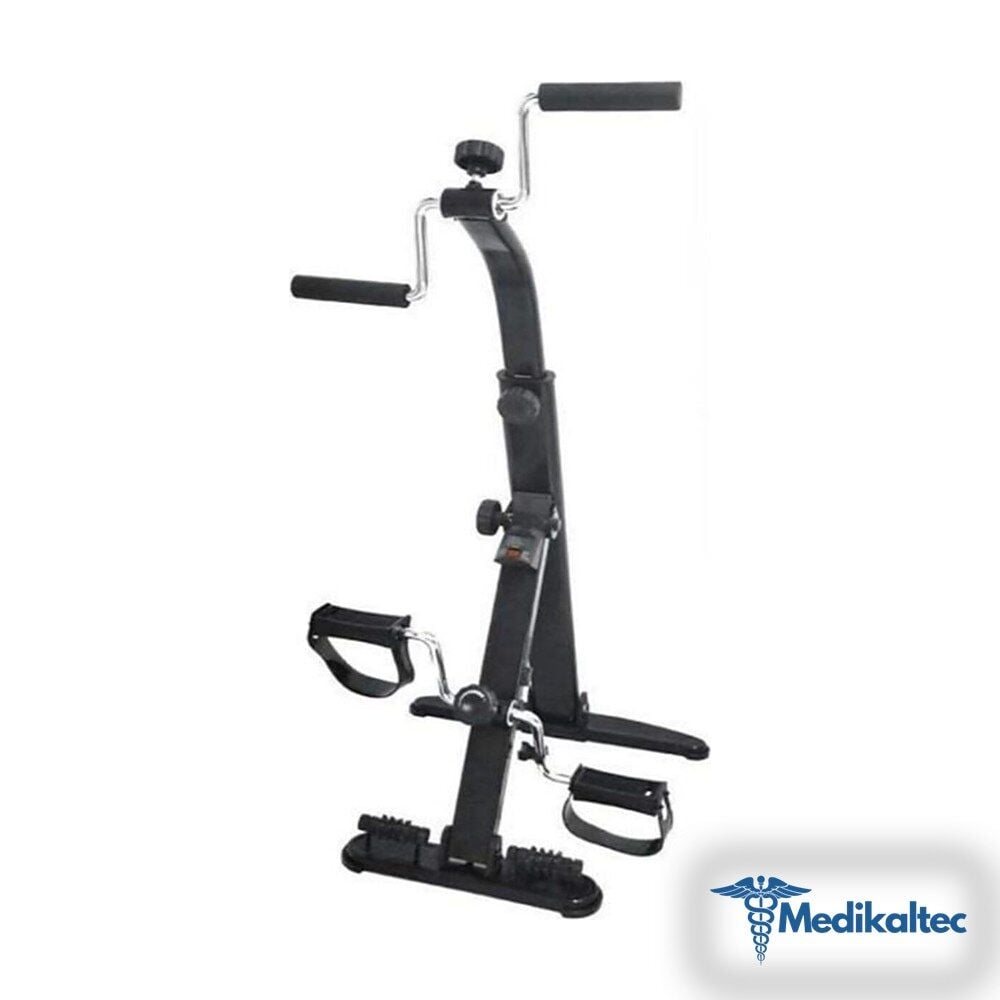 Medikaltec Çift Pedallı Katlanabilir Egzersiz Bisikleti Siyah Medikaltec3849 - Görsel 1 (Ön görünüm)
